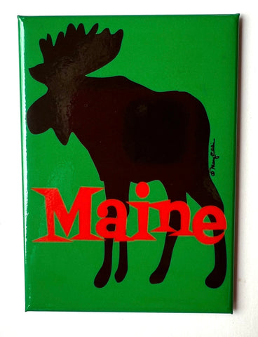 Maine Moose Magnet