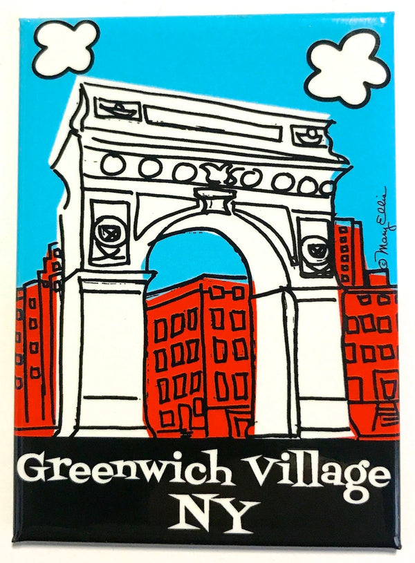 Greenwich Village Magnet - Fifth Avenue Manufacturers
