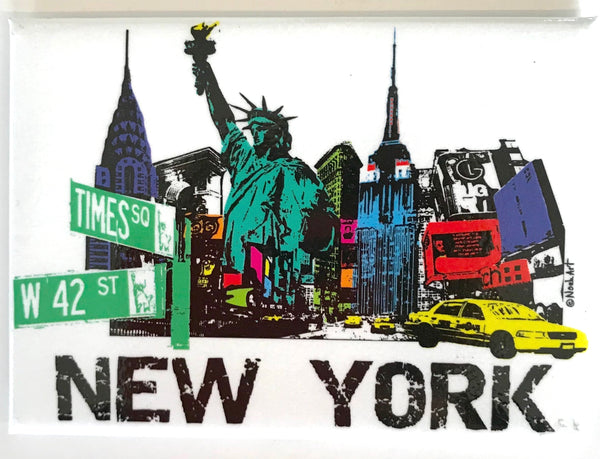 GREENWICH VILLAGE」スティーブマックギー 3Dアート サイン有