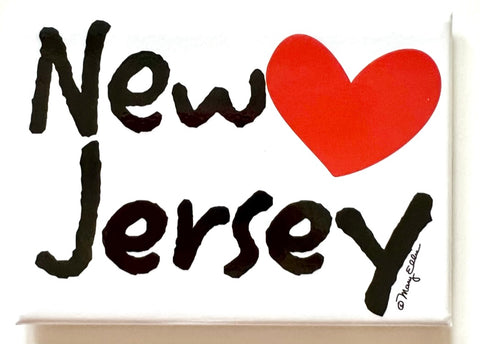 New Jersey Magnet Heart