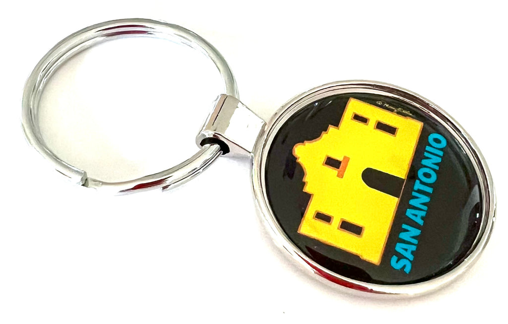 San Antonio Texas Keychain Alamo