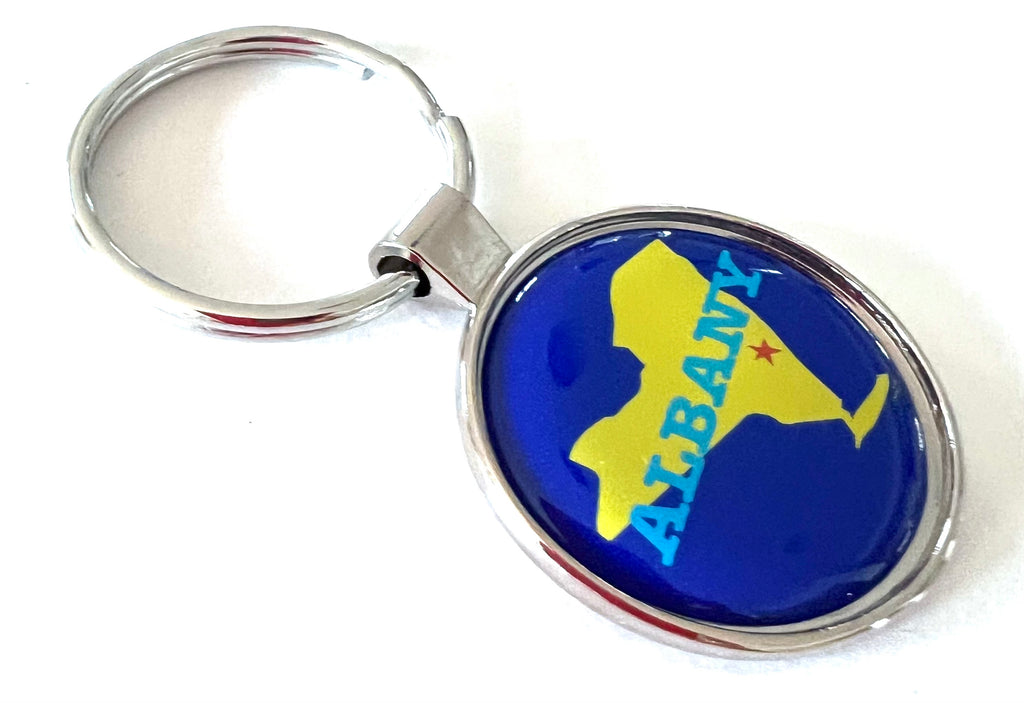 Albany New York State Keychain