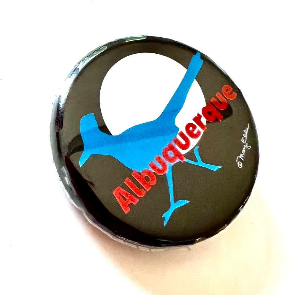 Albuquerque Roadrunner Button