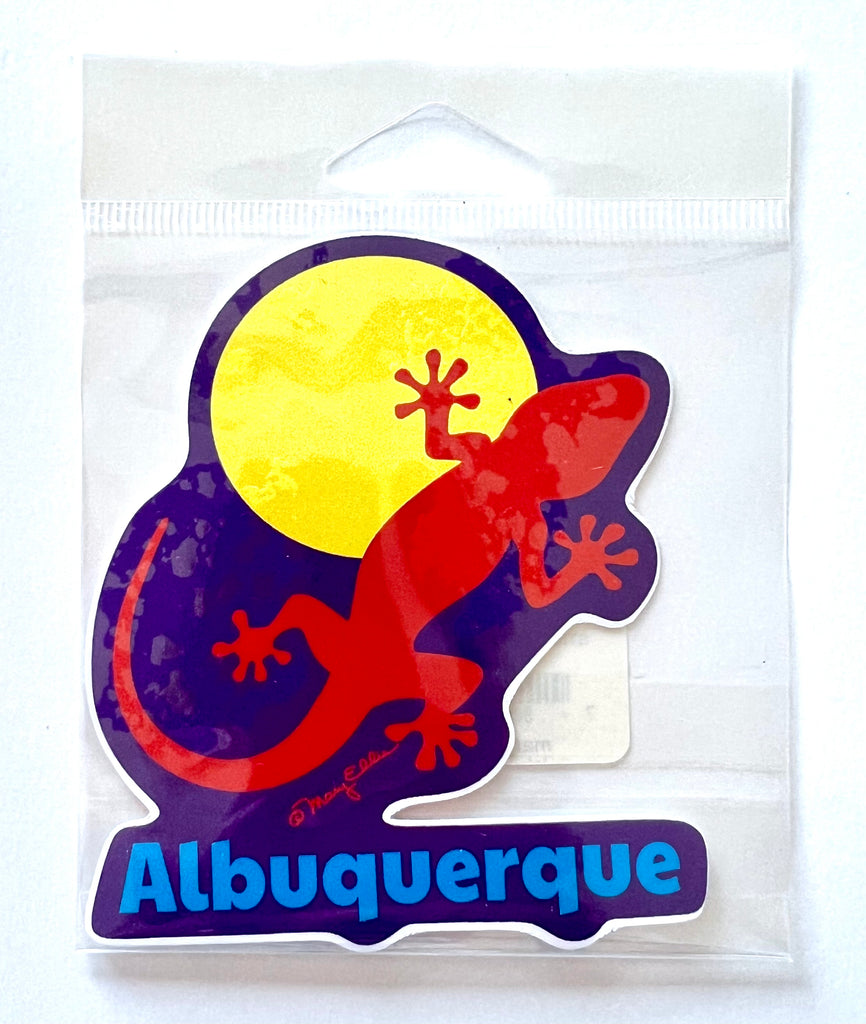 Albuquerque Gecko Sticker