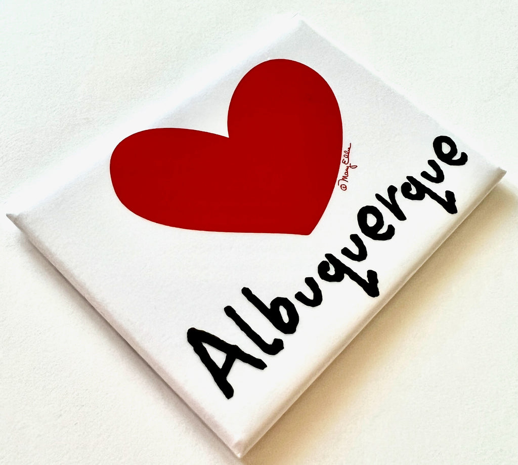 Albuquerque Magnet Heart
