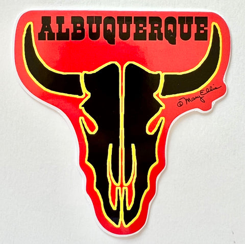 Albuquerque Longhorn Sticker