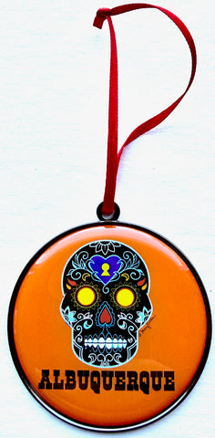 Albuquerque Ornament Sugar Skull