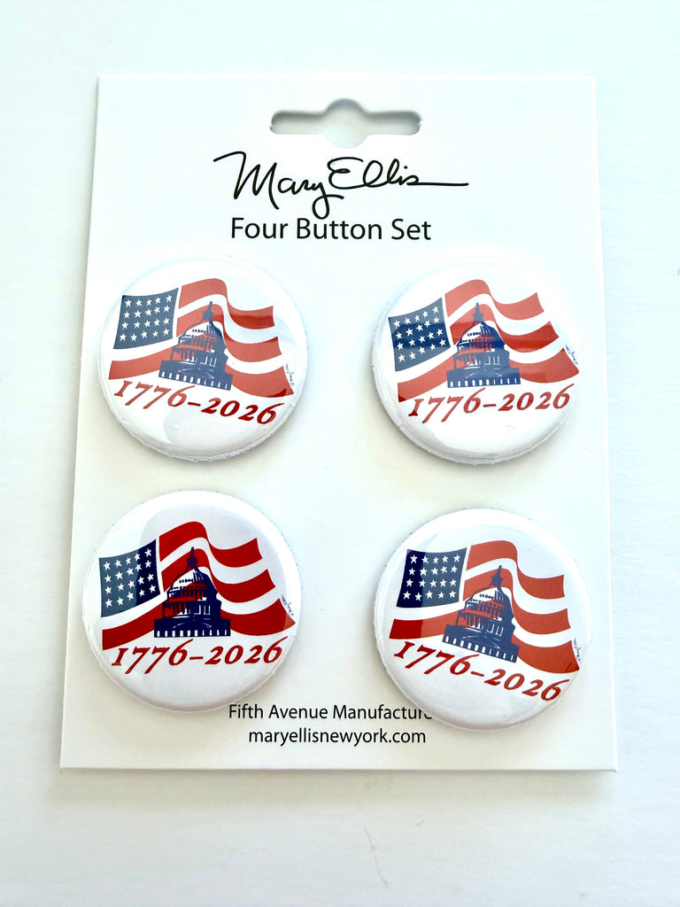 America 250 Mini Button Set