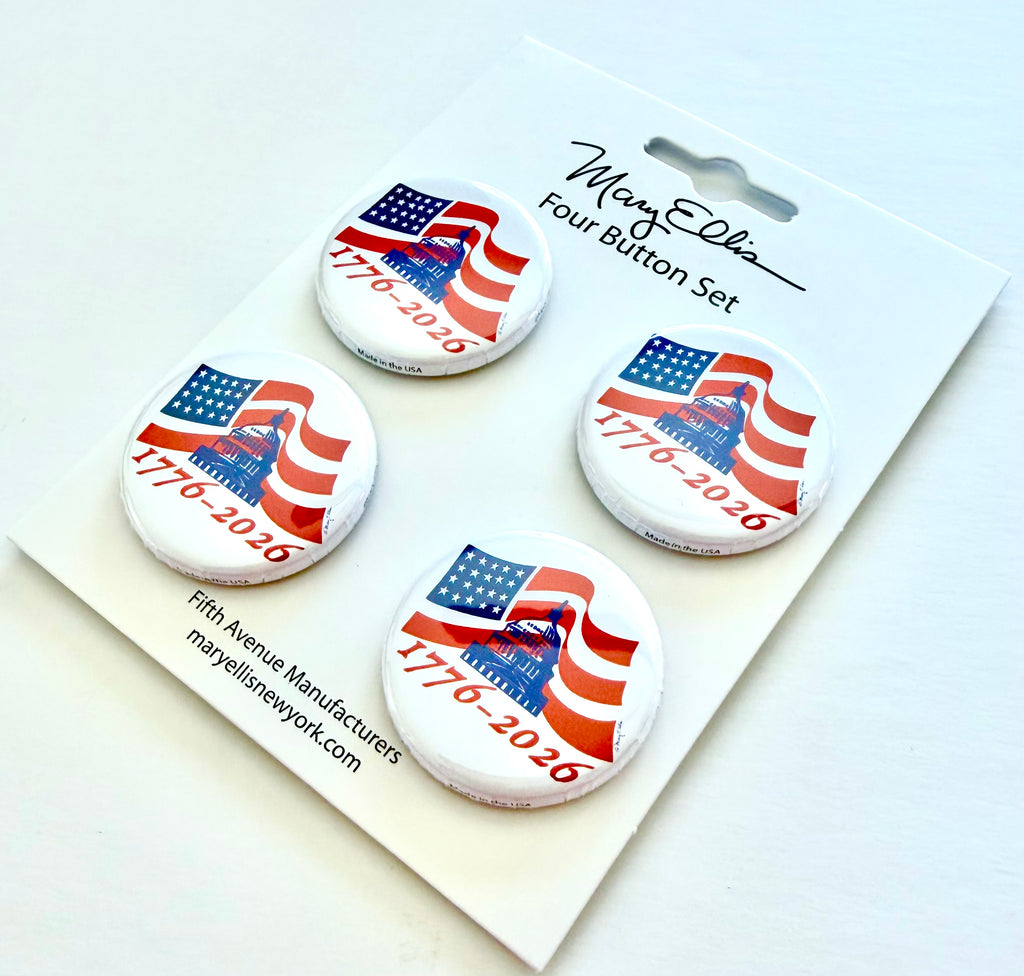 America 250 Mini Button Set