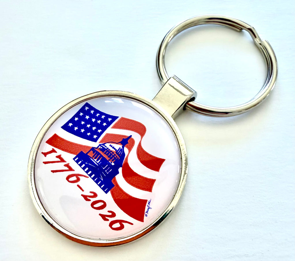 America 250 Keychain