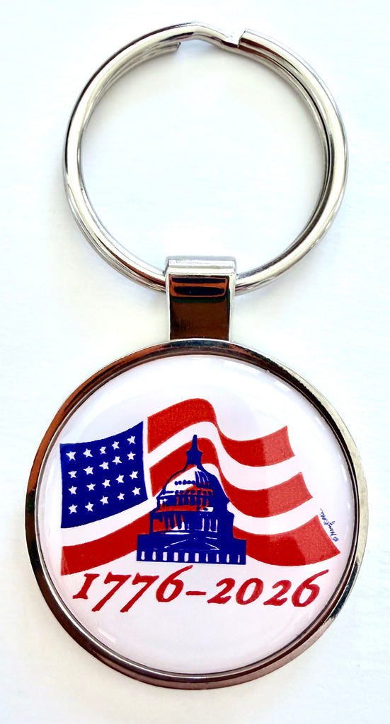 America 250 Keychain