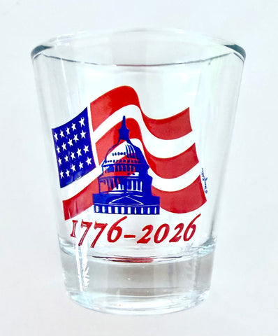 America 250 Shot Glass