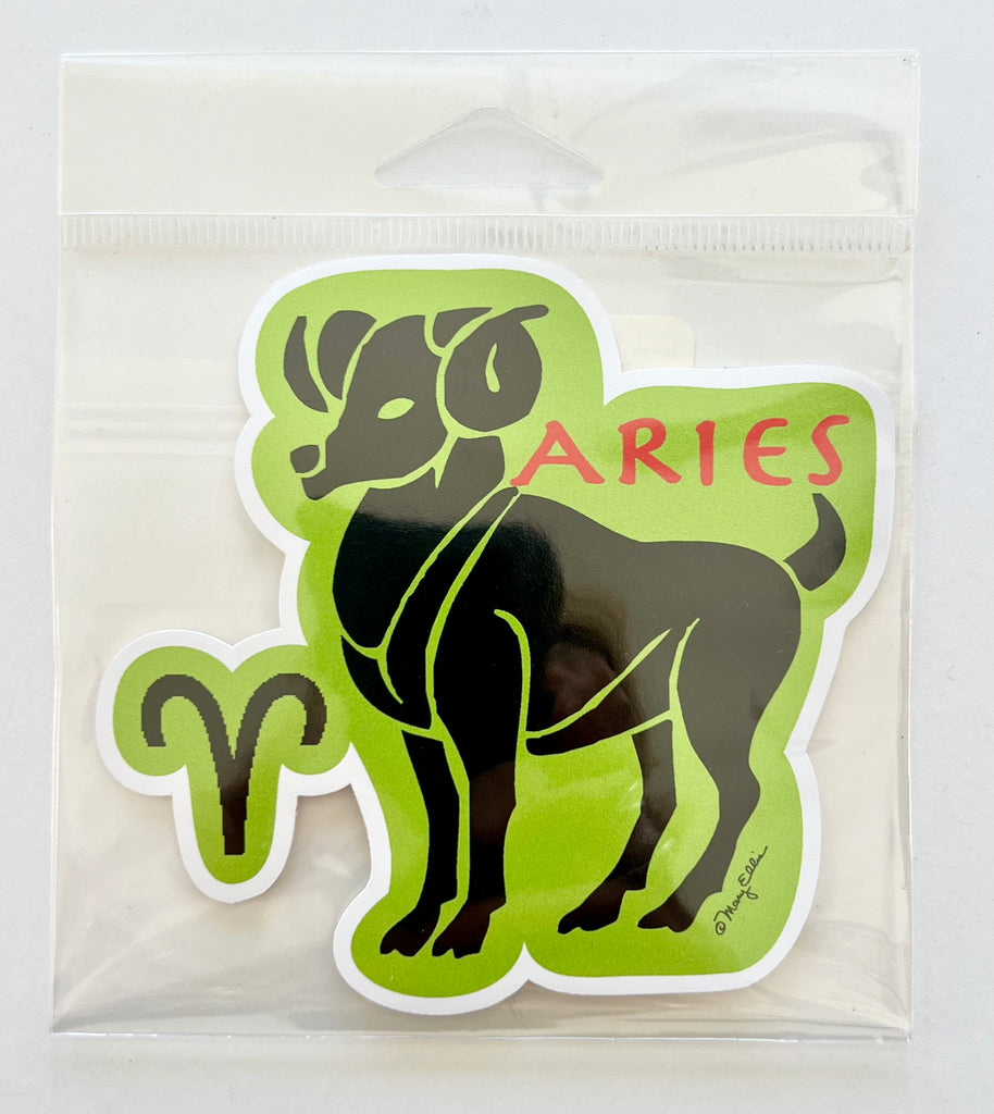Giant Sticker Zodiac Aries Sign