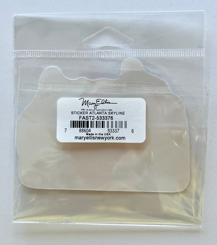 Atlanta Georgia Giant Sticker Skyline