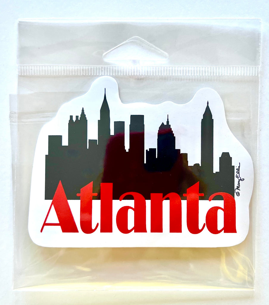 Atlanta Georgia Giant Sticker Skyline