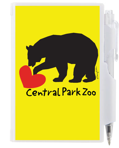 Custom Zoo Cute Bear Heart Mini Notebook Set