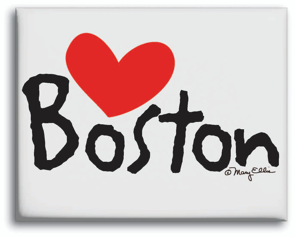 Boston Heart Magnet