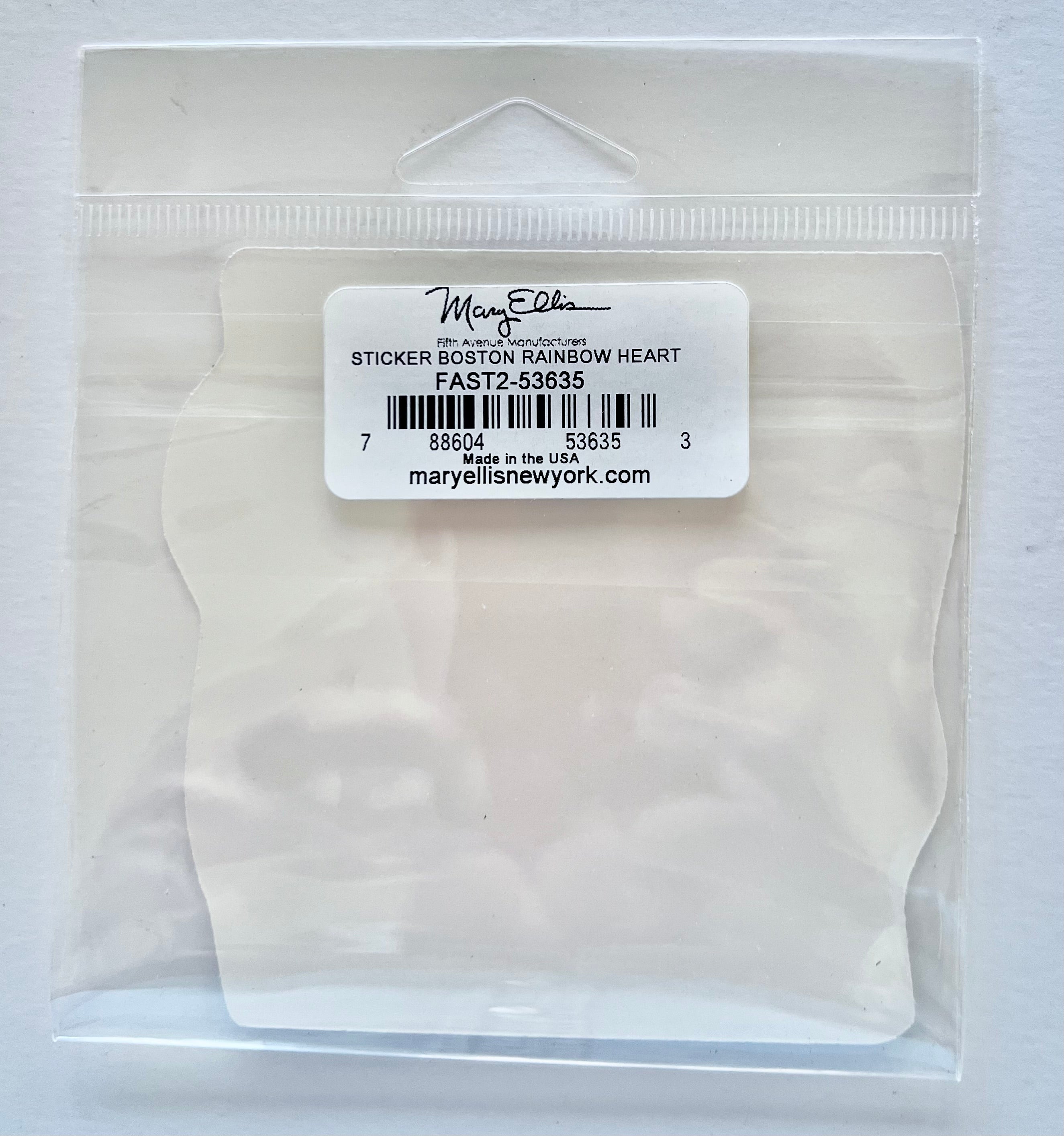 Rainbow Pride Heart - Fifth Avenue Manufacturers