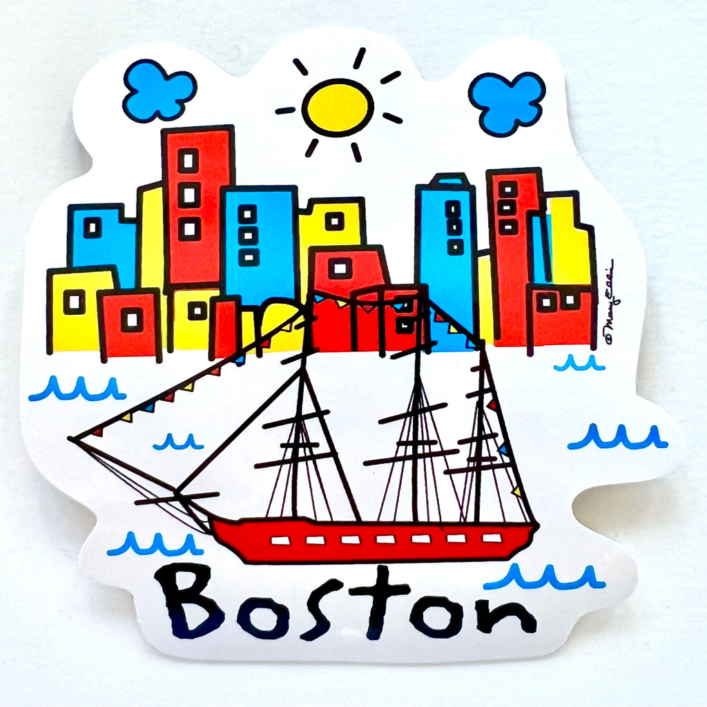 Boston Harbor Giant Sticker