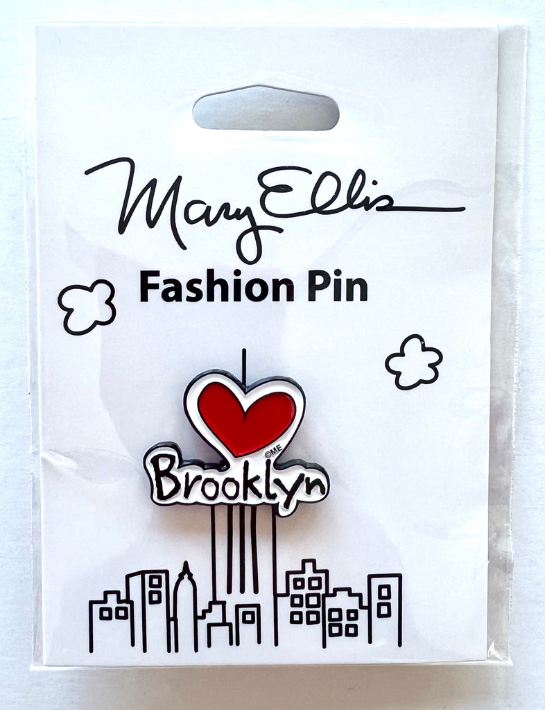 Brooklyn Heart Lapel Pin