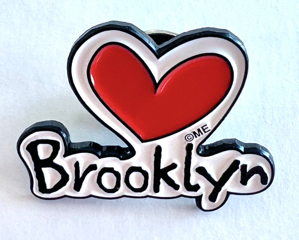 Brooklyn Heart Lapel Pin