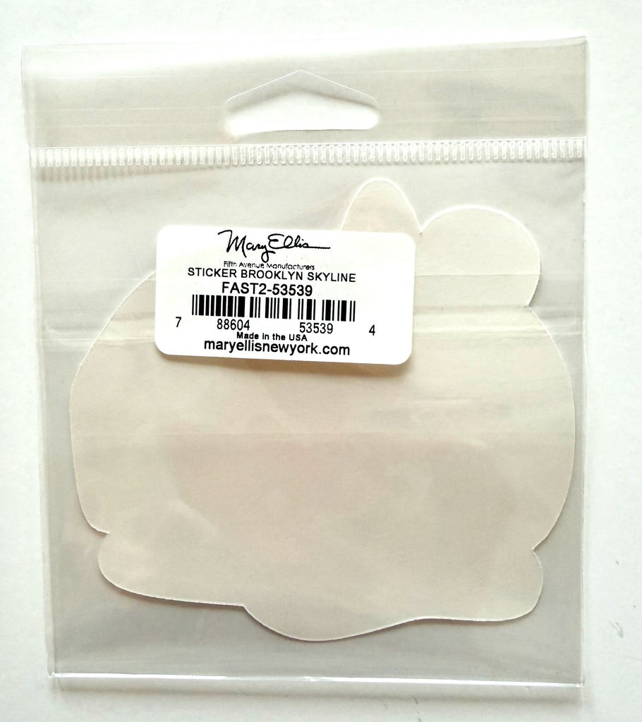 Brooklyn New York City Skyline Sticker