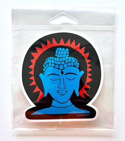 Buddha Yoga Sticker
