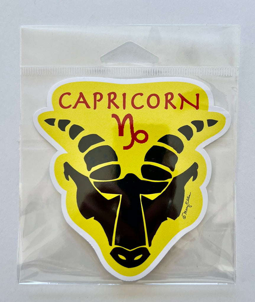 Giant Sticker Zodiac Capricorn Sign