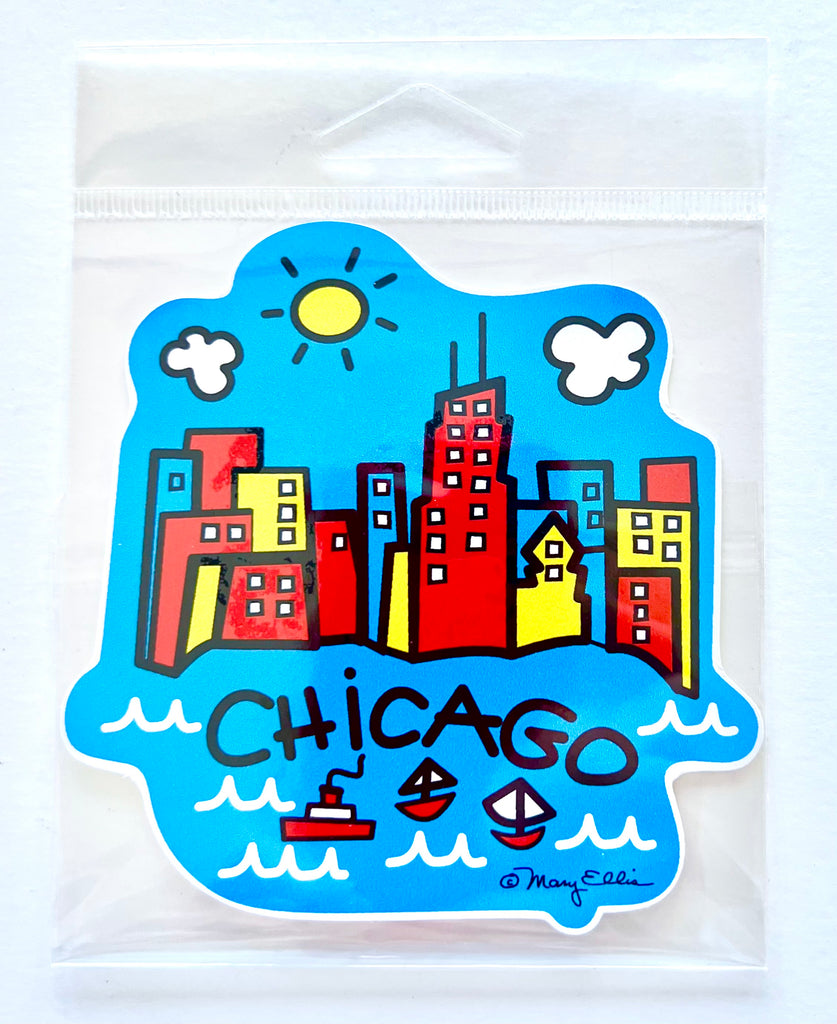 Chicago Harbor Giant Sticker