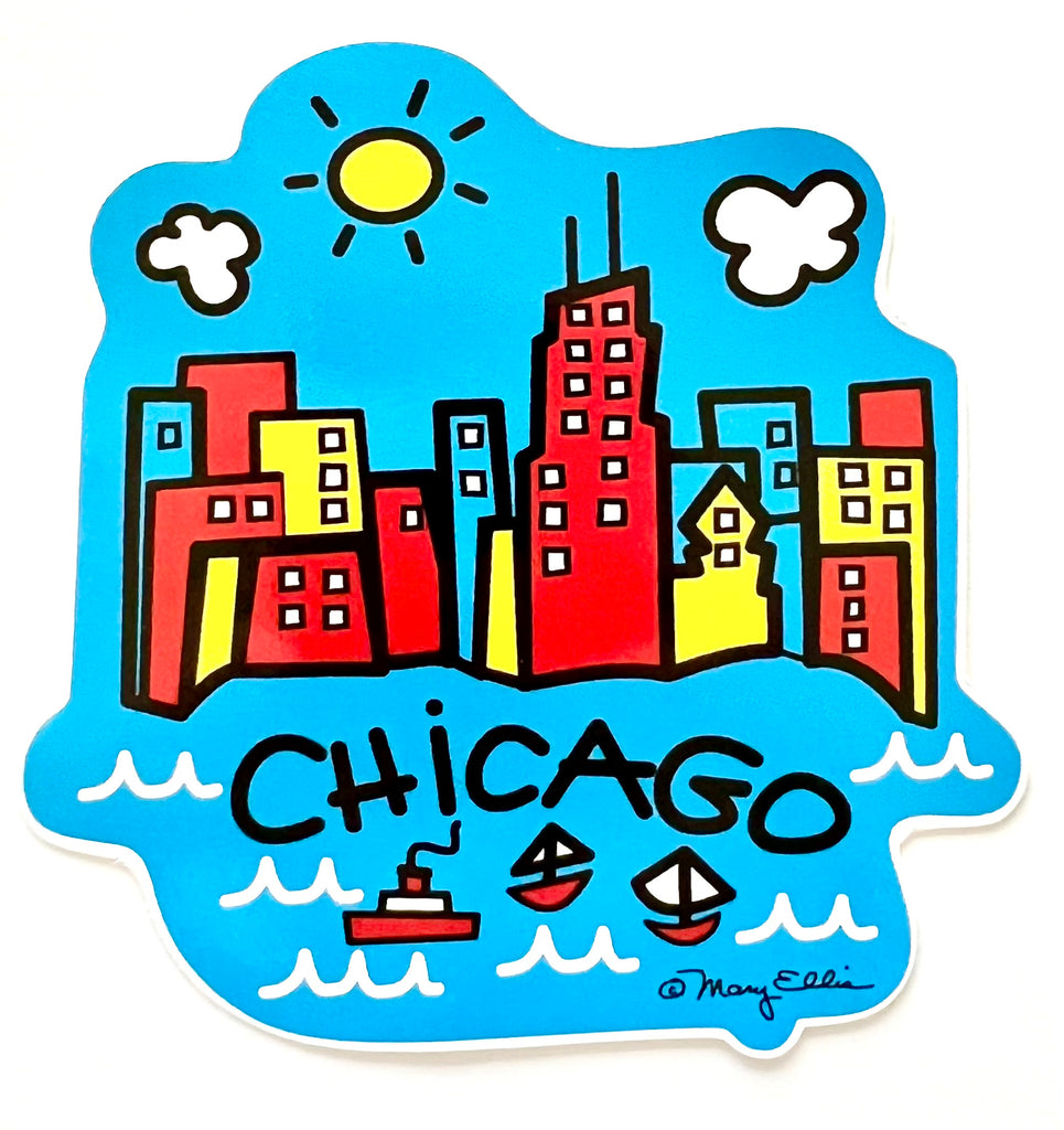 Chicago Harbor Giant Sticker