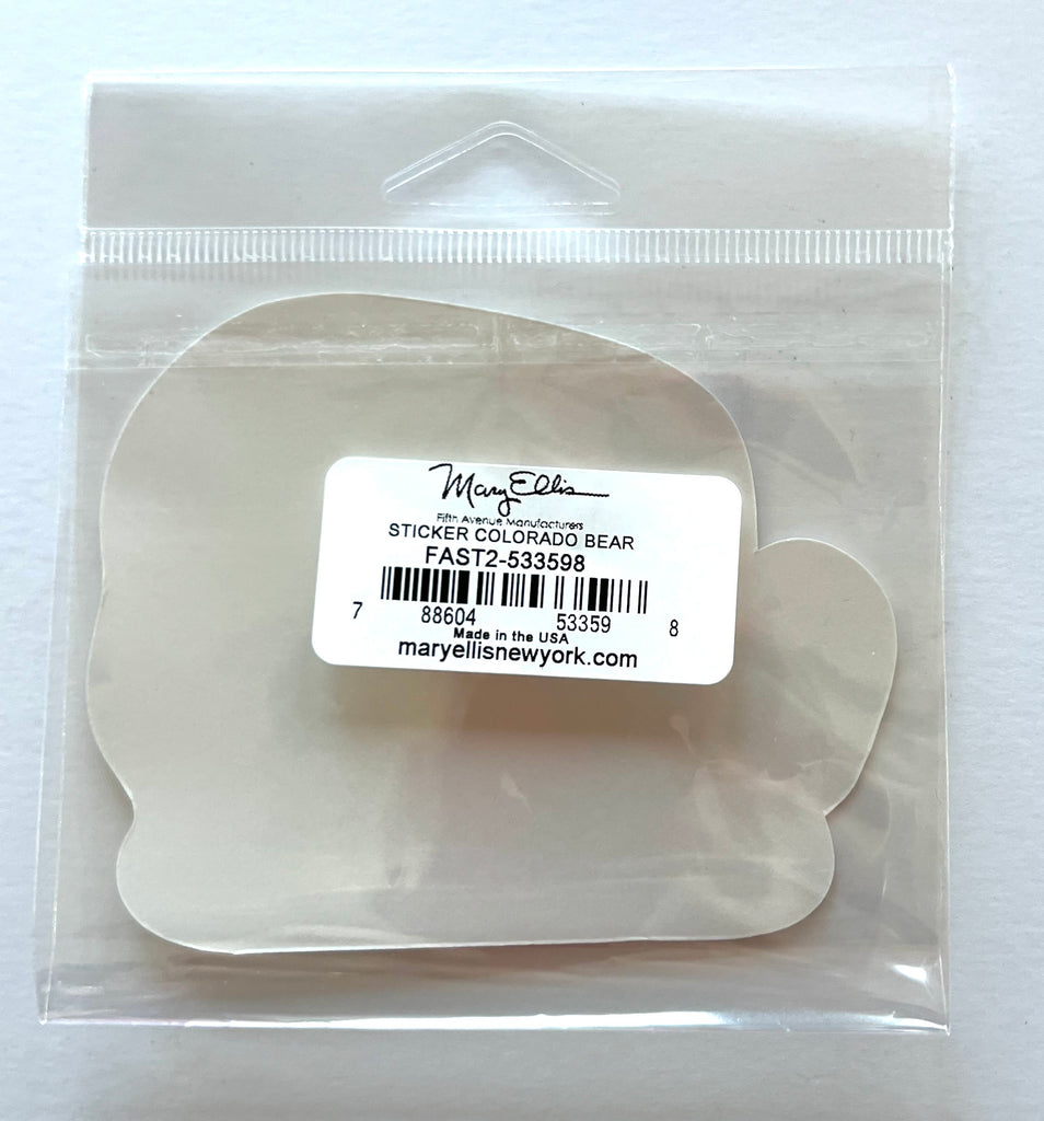 Colorado Sticker Bear Heart