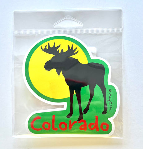 Colorado Sticker Moose
