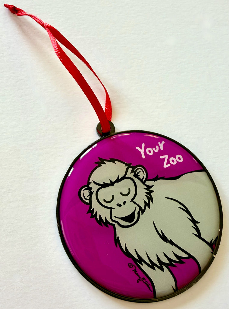 Monkey Custom Zoo Christmas Ornament Gift