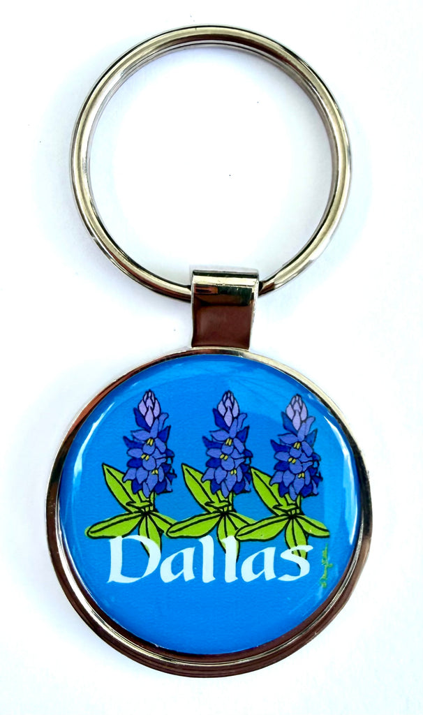 Dallas Bluebonnets Keychain