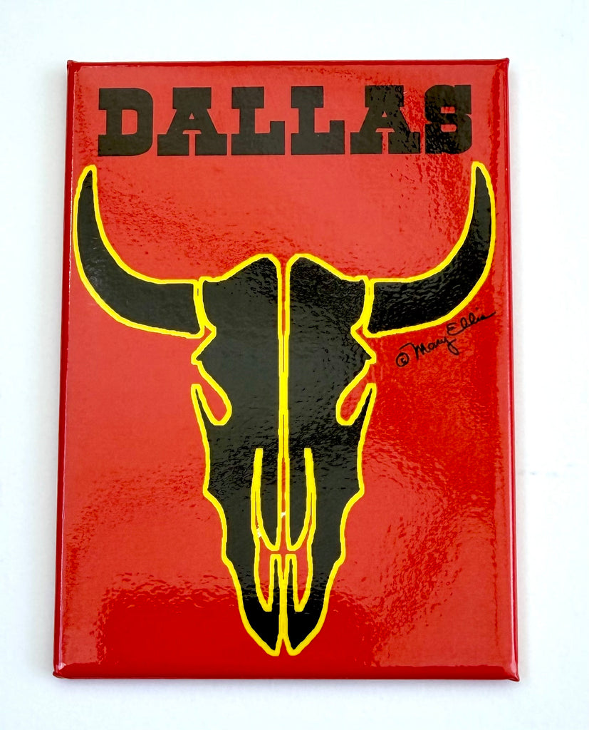 Dallas Longhorn Magnet