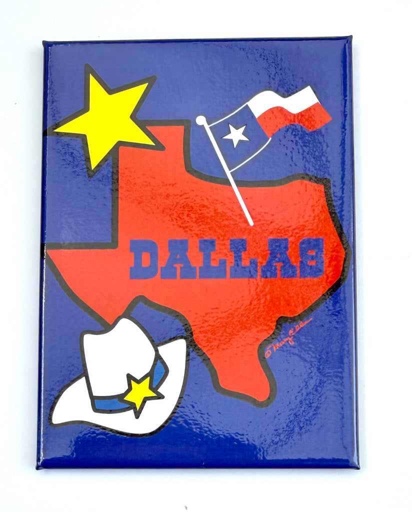 Dallas Texas State Magnet