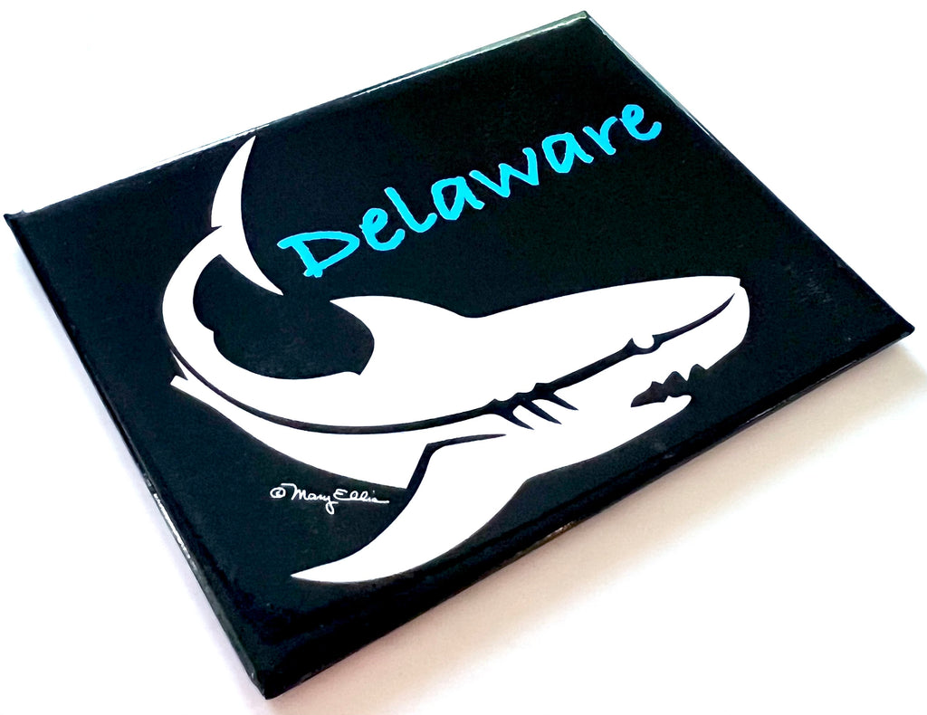 Delaware Shark Magnet