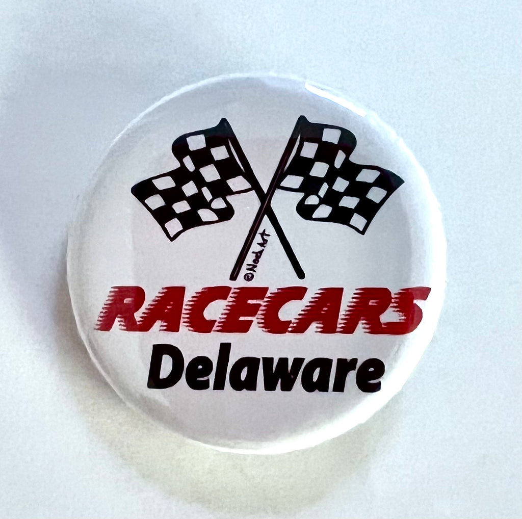 Delaware Race Cars Button