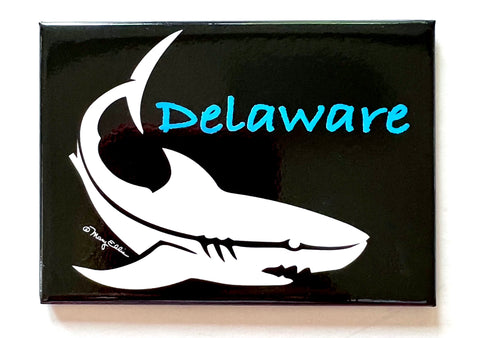 Delaware Shark Magnet