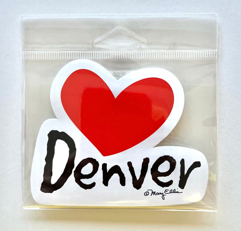 Denver Colorado Sticker Heart