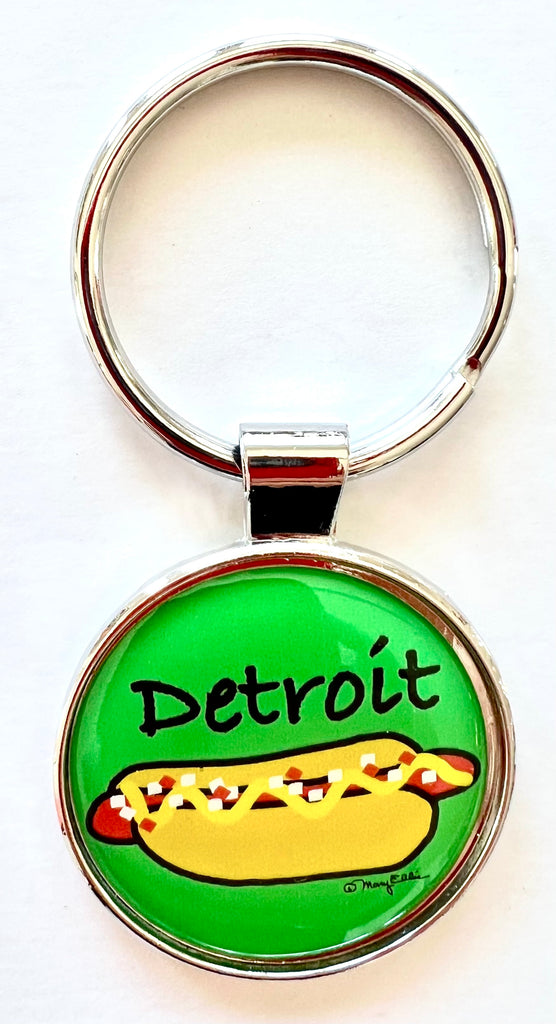 Detroit Coney Dog Keychain