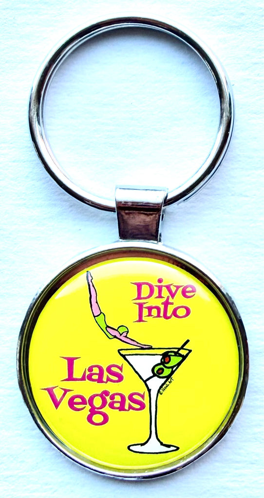 Las Vegas Dive Into Keychain