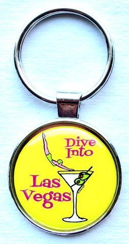 Las Vegas Dive Into Keychain
