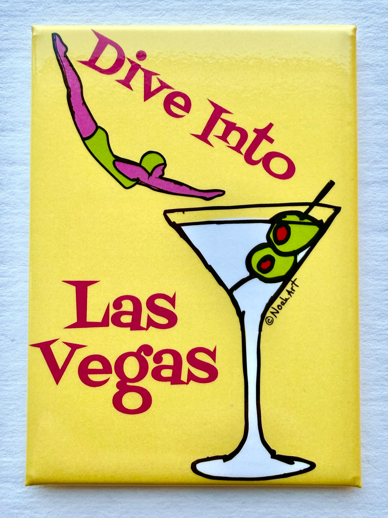 Dive Into Las Vegas Magnet