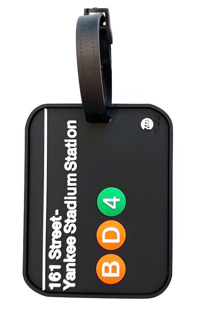 Yankee Stadium Subway Stop MTA Luggage Tag