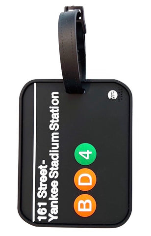 Yankee Stadium Subway Stop MTA Luggage Tag