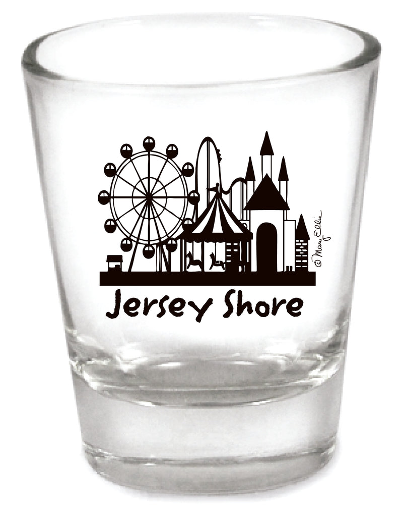 Jersey Shore Shot Glass Ferris Wheel Castle