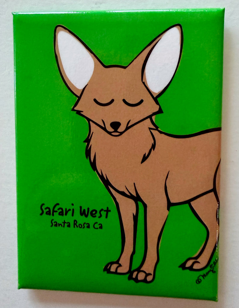 Fennec Fox Your Zoo Custom Magnet