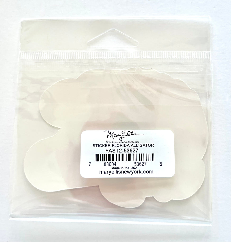 Florida Alligator Heart Sticker