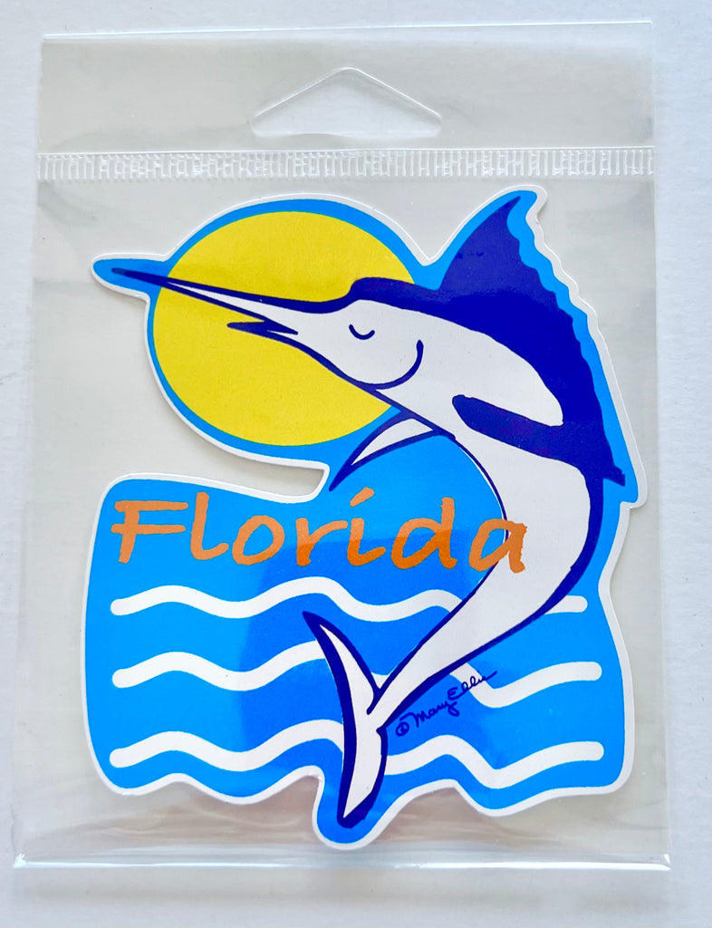 Florida Marlin Giant Sticker